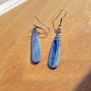 Kyanite drop earrings